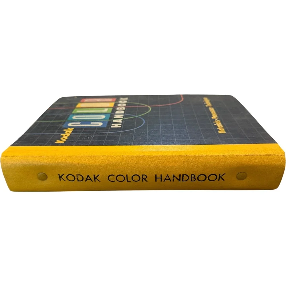 Kodak Color Handbook 1950 Photography Guide Materials Processes Vintage Book